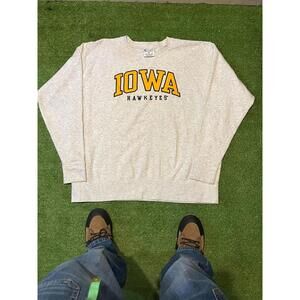 Vintage Champion Iowa Hawkeyes Crewneck Sweatshirt